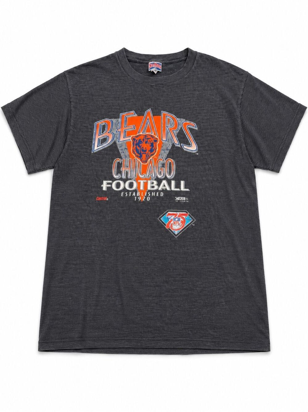 Trench Ultra NFL Chicago Bears Single Stitch VTG Football T-Shirt Men’s Size XL